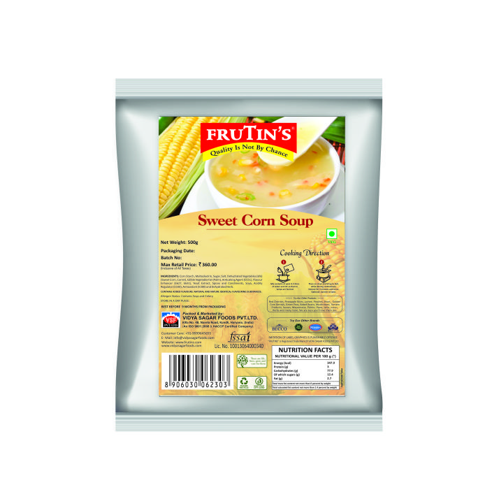 Sweet Corn Soup Powder